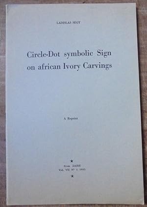 Circle-Dot Symbolic Sign on African Ivory Carvings