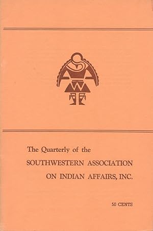 Imagen del vendedor de THE QUARTERLY OF SOUTHWESTERN ASSOCIATION ON INDIAN AFFAIRS : Spring 1969: Volume 6, No 1 a la venta por 100POCKETS