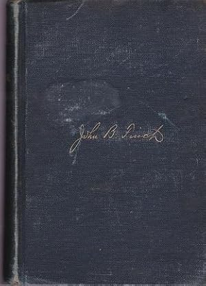 JOHN B. FINCH: HIS LIFE AND WORK