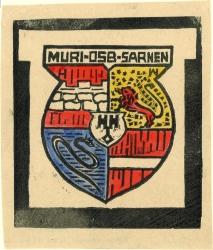 Exlibris - Muri - OSB - Sarnen.