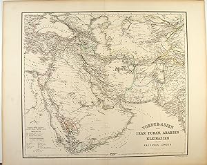 Vorder-Asien oder Iran, Turan, Arabien, Kleinasien und die Kaukasus Länder.