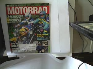 Bild des Verkäufers für Motorrad - Nr. 22 - 16. Oktober 1993, Die große Motorrad-Zeitschrift, zum Verkauf von Agroplant GmbH