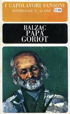 Imagen del vendedor de Pap Goriot. a la venta por FIRENZELIBRI SRL