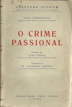 O CRIME PASSIONAL