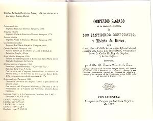 Bild des Verkufers fr COMPENDIO SAGRADO DE LA PEREGRINA HISTORIA DE LOS SANTOS CORPORALES Y MISTERIO DE DAROCA (edicion facsimil delao 1860) zum Verkauf von Libreria 7 Soles