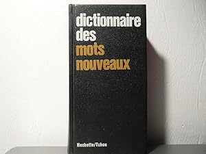 Dictionnaire des mots nouveaux