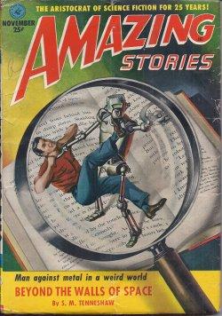 Bild des Verkufers fr AMAZING Stories: November, Nov. 1951 zum Verkauf von Books from the Crypt