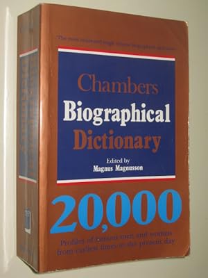 Chambers Biographical Dictionary