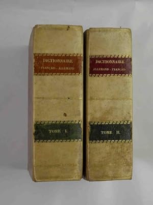 Nouveau dictionnaire francais-allemand et allemand-francais a l'usage des deux nations