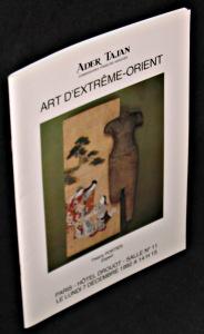 Image du vendeur pour Art d'Extrme-Orient. Drouot, 7 Dcembre 1992. mis en vente par Abraxas-libris