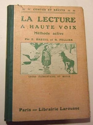 Imagen del vendedor de La lecture  haute voix. a la venta por Domifasol