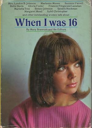 Imagen del vendedor de WHEN I WAS 16. a la venta por Bookfever, IOBA  (Volk & Iiams)