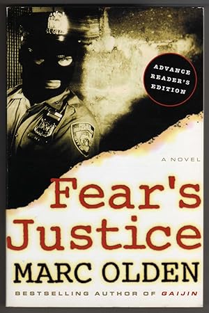 Imagen del vendedor de Fear's Justice [COLLECTIBLE ADVANCE READER'S EDITION] a la venta por Cameron-Wolfe Booksellers