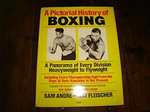 Bild des Verkufers fr A pictorial History of Boxing zum Verkauf von Tir  Part