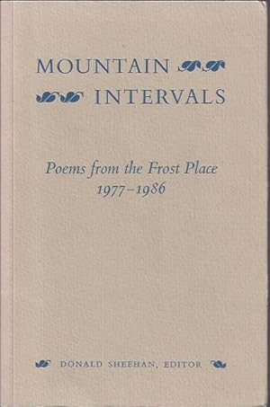 Imagen del vendedor de Mountain Intervals : Poems from the Frost Place, 1977-1986 a la venta por The Ridge Books