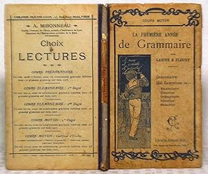 Seller image for LA PREMIERE ANNEE DE GRAMMAIRE for sale by you little dickens