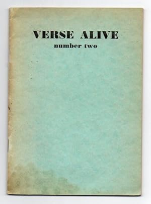 Seller image for Verse Alive Number Two for sale by Renaissance Books, ANZAAB / ILAB