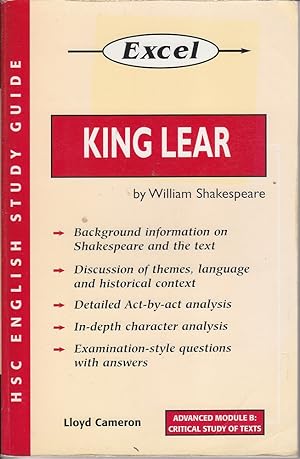 Seller image for Studies In Literature: King Lear for sale by Mr Pickwick's Fine Old Books