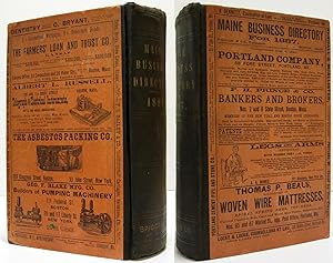 THE MAINE BUSINESS DIRECTORY FOR 1887 Index to Mercantile, Manufacturing & Professional Interests