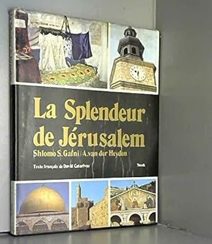 Seller image for La splendeur de Jrusalem for sale by JLG_livres anciens et modernes