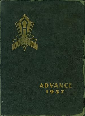 1937 Arcata Union High School Advance Yearbook (Arcata, CA)