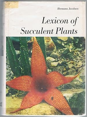 The Lexicon of Succulent Plants.