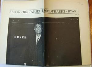 Image du vendeur pour Beuys - Boltanski - Broodthaers - Byars Vol. 12 mis en vente par Derringer Books, Member ABAA
