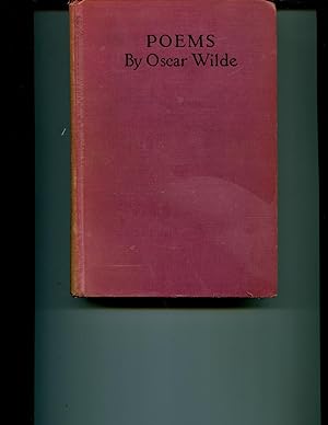 Bild des Verkufers fr Poems By Oscar Wilde zum Verkauf von Orca Knowledge Systems, Inc.