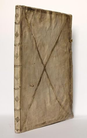 Dedication manuscript for Emperor Ferdinand I, written by the provost of a Landsknecht army who f...