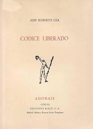 Seller image for CODICE LIBERADO. for sale by Librera Torren de Rueda