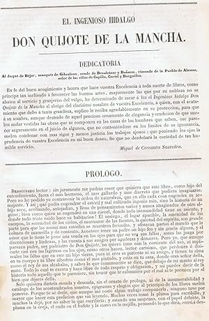 Seller image for OBRAS. Tomo I. La Galatea * La jitanilla * El amante liberal * Rinconete y Cortadillo * La espaola inglesa * La fuerza de la sangre * El celoso estremeo * La ilustre fregona * La seora Cornelia * Coloquio de los perros * Don Quijote de la Mancha * Trabajos de Persiles y Sigismunda * Viaje al Parnaso * Poesas sueltas. for sale by Librera Torren de Rueda