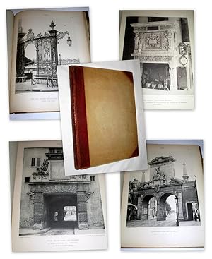 Nancy. Architecture, Beaux-Arts, Monuments. Album de 100 Planches grand in -4° en Phototypie.