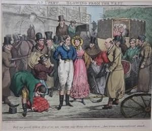 Seller image for [Print] An Upset__Blowing from the West. Well my fellow it is of no use saying any thing about it now . . . for sale by White Fox Rare Books, ABAA/ILAB