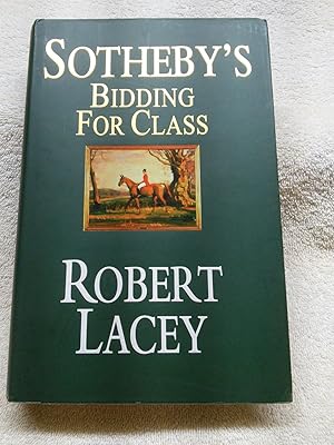 Bild des Verkufers fr Sotheby's: Bidding for Class zum Verkauf von Prairie Creek Books LLC.