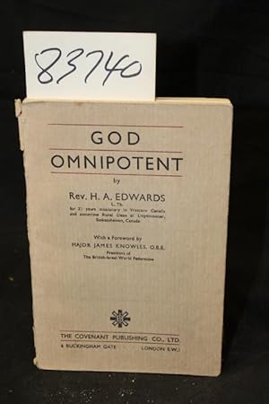 Image du vendeur pour God Omnipotent mis en vente par Princeton Antiques Bookshop