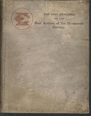 Image du vendeur pour Enchiridion of Criticism: The Best Criticism on the Best Authors of the Nineteenth Century mis en vente par Dorley House Books, Inc.