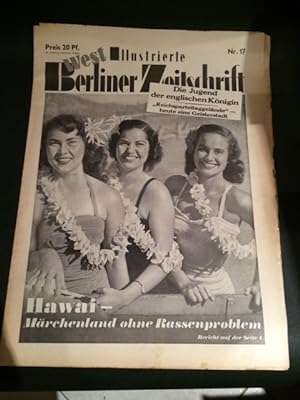 Bild des Verkufers fr Illustrierte (West) Berliner Zeitschrift - 7. Jahrgang, Nr. 17 vom 27. April 1952 zum Verkauf von Bookstore-Online