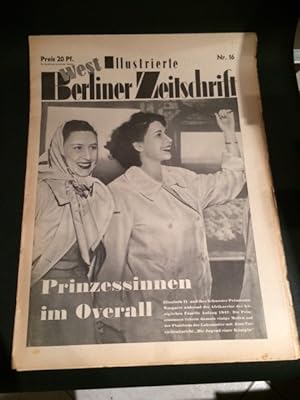 Bild des Verkufers fr Illustrierte (West) Berliner Zeitschrift - 7. Jahrgang, Nr. 16 vom 20. April 1952 zum Verkauf von Bookstore-Online