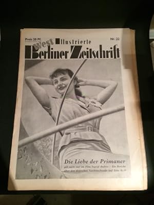 Bild des Verkufers fr Illustrierte (West) Berliner Zeitschrift - 7. Jahrgang, Nr. 22 vom 1. Juni 1952 zum Verkauf von Bookstore-Online