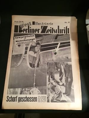 Bild des Verkufers fr Illustrierte (West) Berliner Zeitschrift - 7. Jahrgang, Nr. 19 vom 11. Mai 1952 zum Verkauf von Bookstore-Online