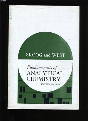 Bild des Verkufers fr FUNDAMENTALS OF ANALYTICAL CHEMISTRY. zum Verkauf von Le-Livre