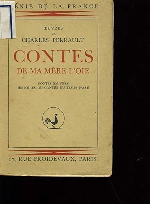 Seller image for OEUVRES DE CHARLES PERRAULT. CONTES DE MA MERE L'OIE. for sale by Le-Livre