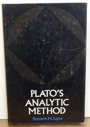 Seller image for PLATO'S ANALYTIC METHOD for sale by RON RAMSWICK BOOKS, IOBA