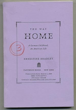 Immagine del venditore per The Way Home: A German Childhood, An American Life venduto da Between the Covers-Rare Books, Inc. ABAA