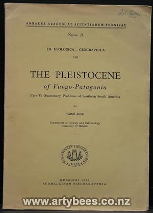 Seller image for The Pleistocene of Fuego-Patagonia - Part V: Quaternary Problems of Southern South America for sale by Arty Bees Books