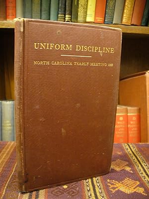 Constitution and Discipline for the American Yearly Meetings, 1906. (Uniform Discipline)