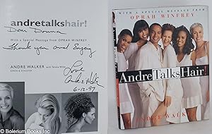 Bild des Verkufers fr Andre talks hair; with a special message from Oprah Winfrey zum Verkauf von Bolerium Books Inc.