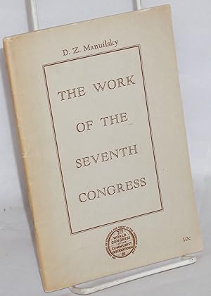 The work of the seventh congress
