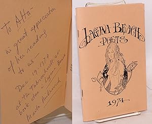 Imagen del vendedor de Laguna Beach Poets 1974 [signed & inscribed to alta] a la venta por Bolerium Books Inc.