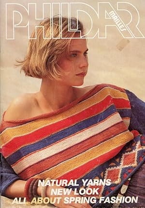 Seller image for PHILDAR MAILLES : No. 104, 1983 : Natural Yarns New Look, All About Spring Fashion for sale by 100POCKETS